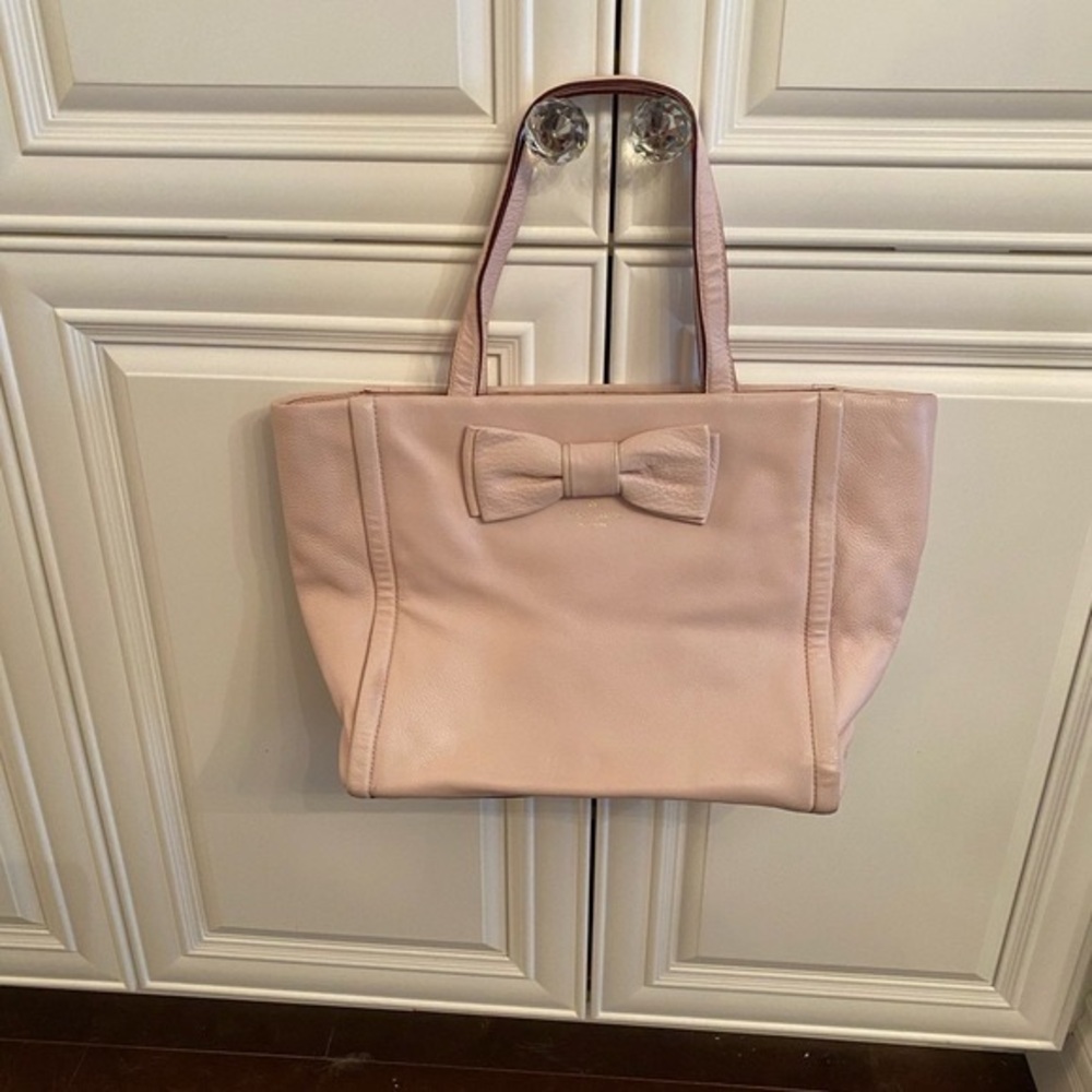 Kate Spade Murray Street Shoshanna ToteShoulder Bag Pink Leather Purse Handbag